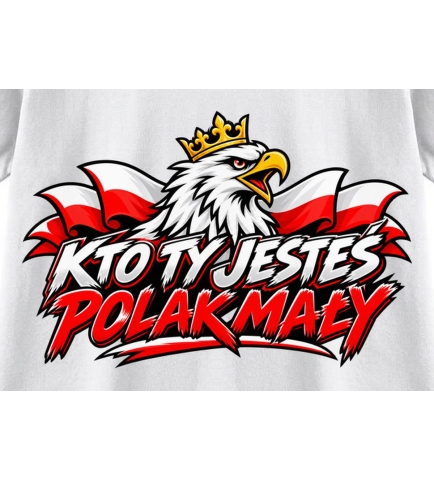 Koszulka dziecięca Kto Ty Jesteś,Biało-Czerwone Dzieciaki