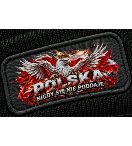 Czapka Zimowa Patriotyczna Polska Nigdy Się Nie Poddaje