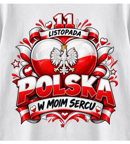 Koszulka dziecięca Polska w Moim Sercu, 11 Listopada