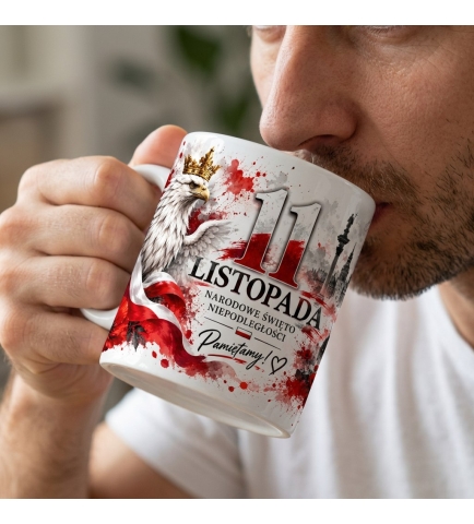 Kubek Patriotyczny 11 Listopada Święto Niepodległości Prezent